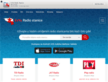 Tablet Screenshot of exyuradio.net